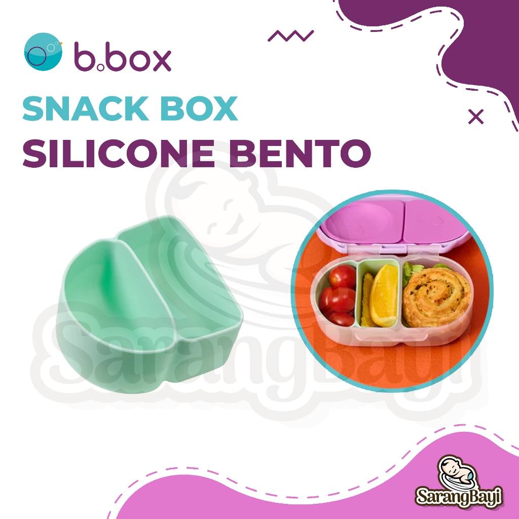 Bbox SNACK BOX Silicone Bento Buddy | Sekat Kotak Makan Bbox Snack Box