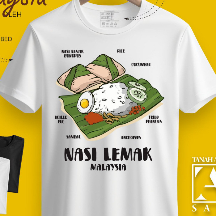 KAOS OLEH OLEH MALAYSIA  PENANG MALAYSIA . BAJU SOUVENIR PREMIUM GIFT