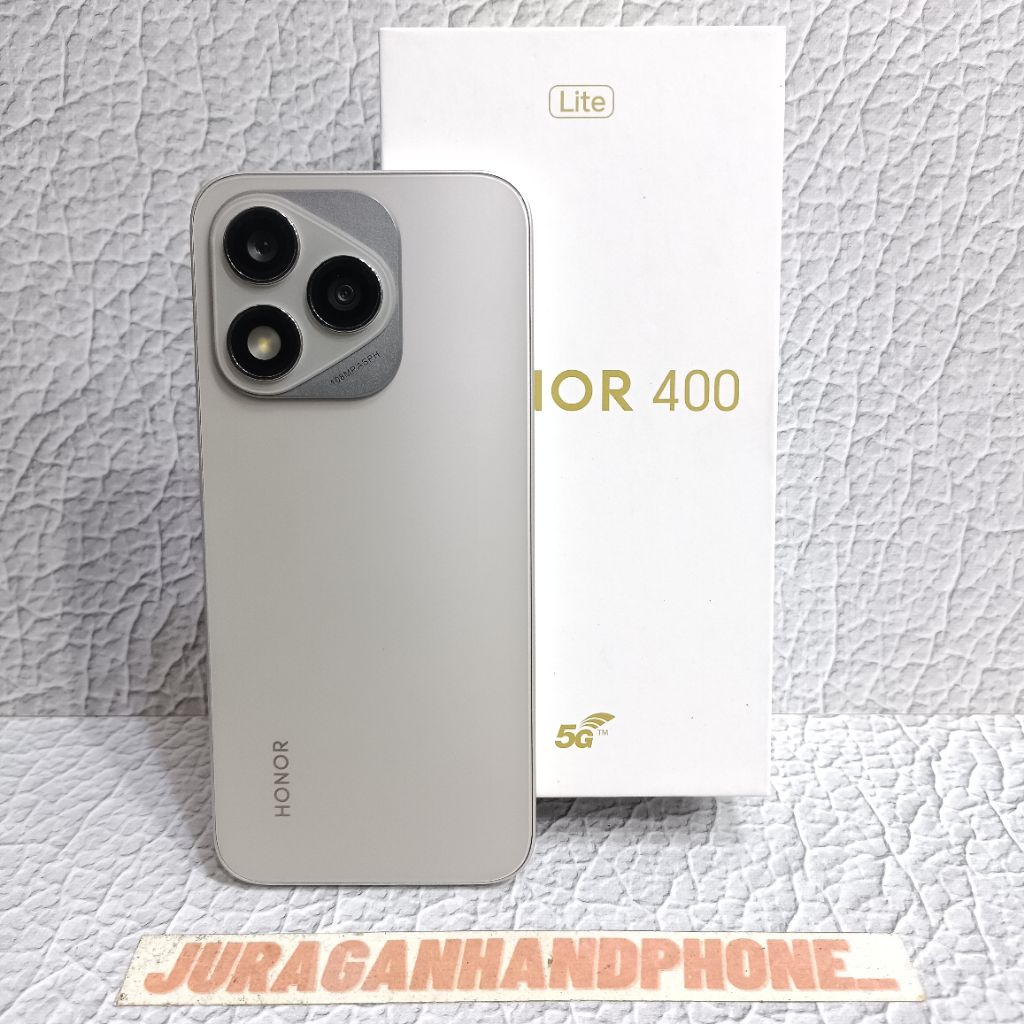 HONOR 400 LITE 5G 8/256GB HP BEKAS SECOND FULLSET
