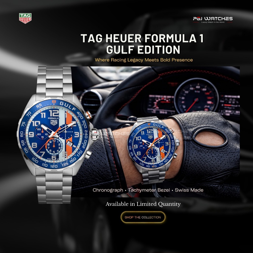 TAG HEUER Formula 1 Chronograph x Gulf - CAZ101AT.BA0842