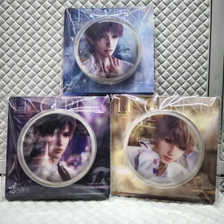 Limited Official Merchandise Love and Deep Space: Lingering Gaze Series Tinplate Can Badge - Xavier 