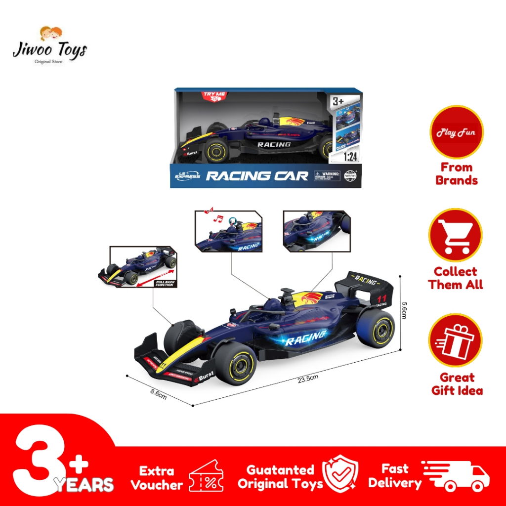 Mainan Mobil F1 Miniatur Mobil Balap Formula 1 MMX-77054