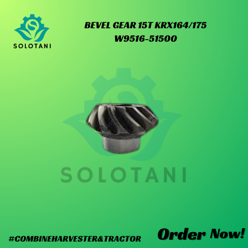 KUBOTA BEVEL GEAR 15T KRX164/175 PN. W9516-51500