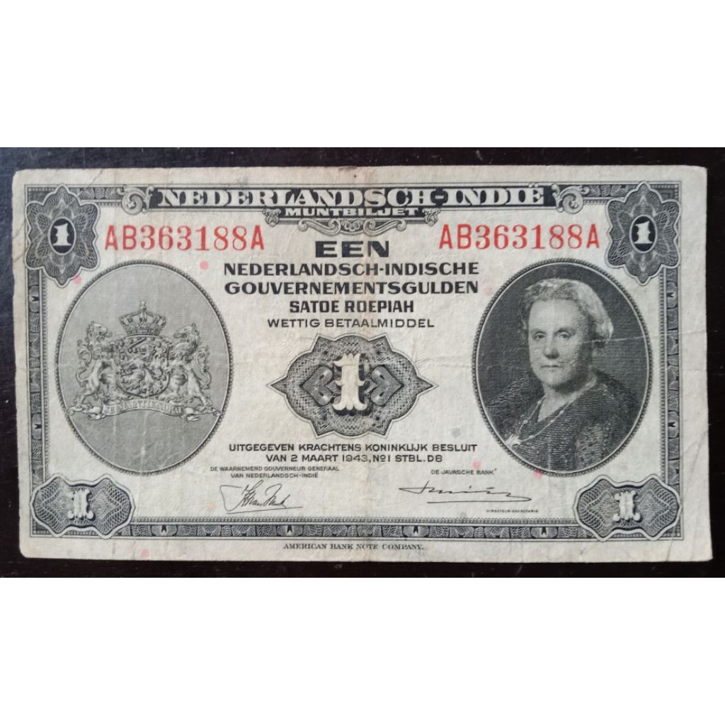 UANGKUNO 1 NICA THN 1943