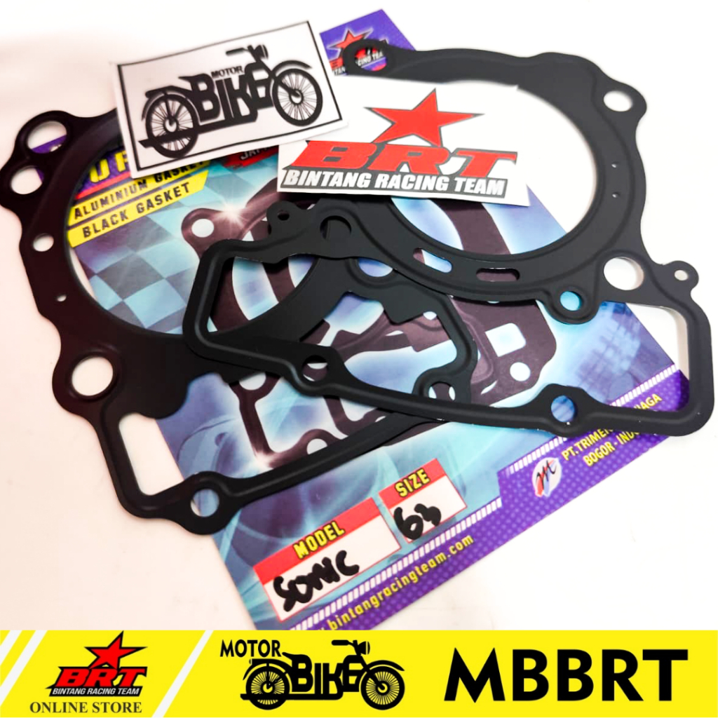 Gasket Paking Blok dan Head BRT Sonic New CBR 150 Facelift CB150R LED GTR 63