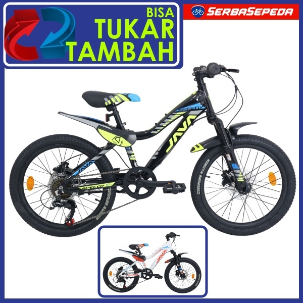 Java Speedy Sepeda Anak MTB 20 Frame Alloy Rem Hydraulic Disc Brake