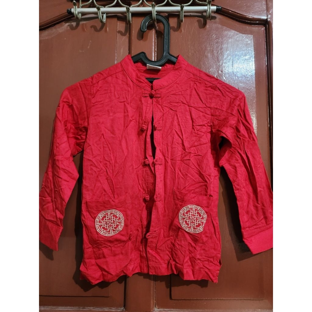 Baju Imlek Anak Laki- Laki- Preloved
