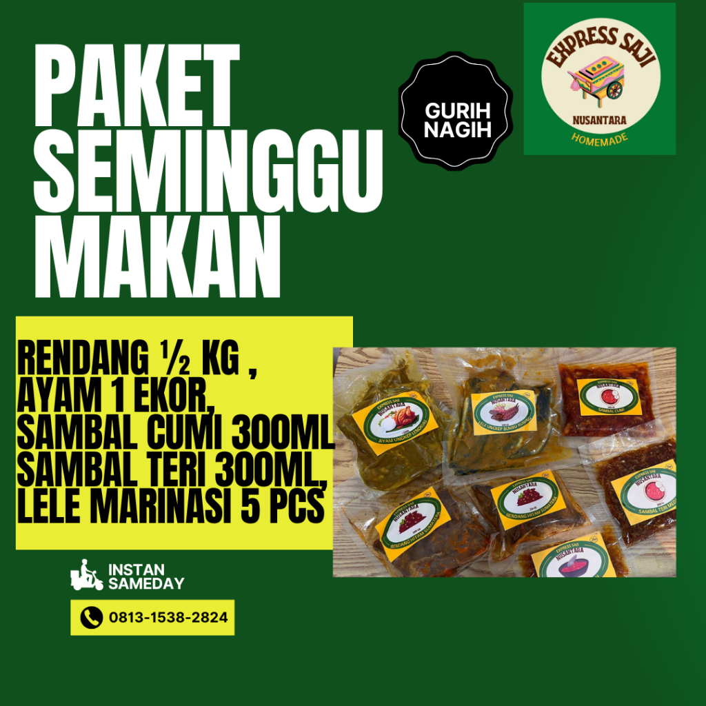Paket Makan Seminggu