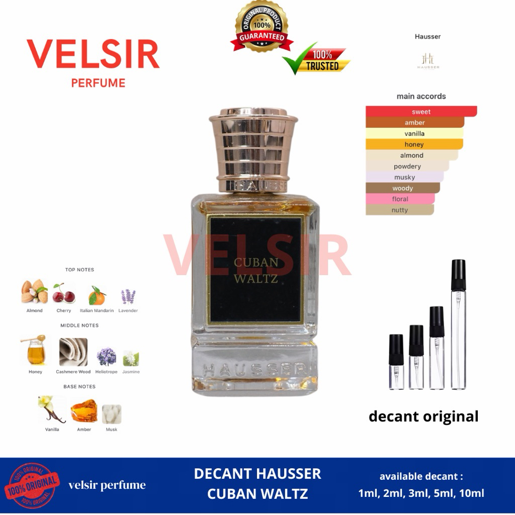 Decant Parfum Hausser Cuban Waltz