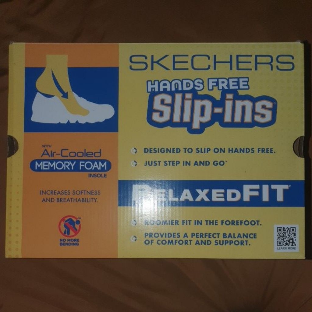 Skechers Hands Free Slip-ins Relaxed Fit - Sepatu Slip On Tanpa Tali Original