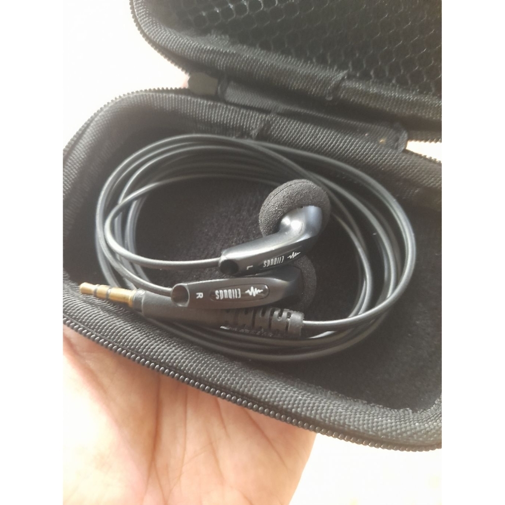 Elibuds sabia V1 batch 1, Earbud Advance putih dan black