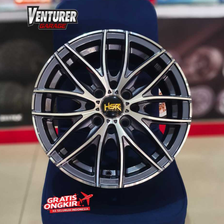 Velg Mobil Ring 14 Hsr Naples Ring 14 Lubang 4 Brio Agya Calya Sigra - Toko Velg Surabaya