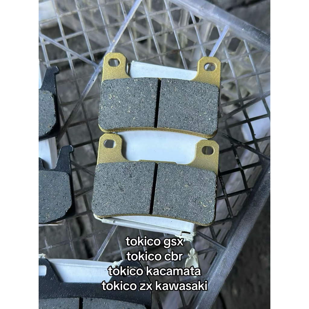 kampas depan kaliper moge tokico