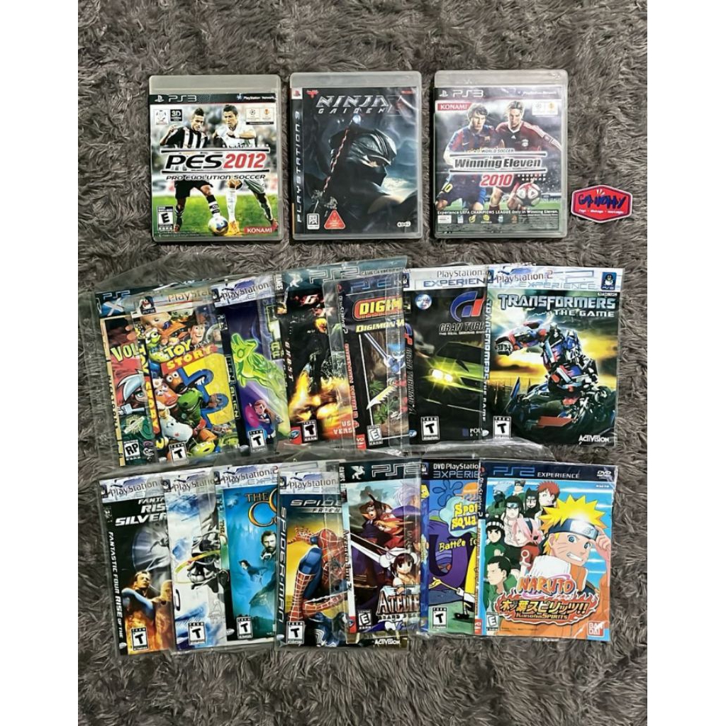 Borongan Kaset PS2 & PS3