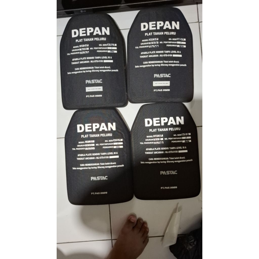 BAJA ANTI PELURU ORIGINAL JATAH