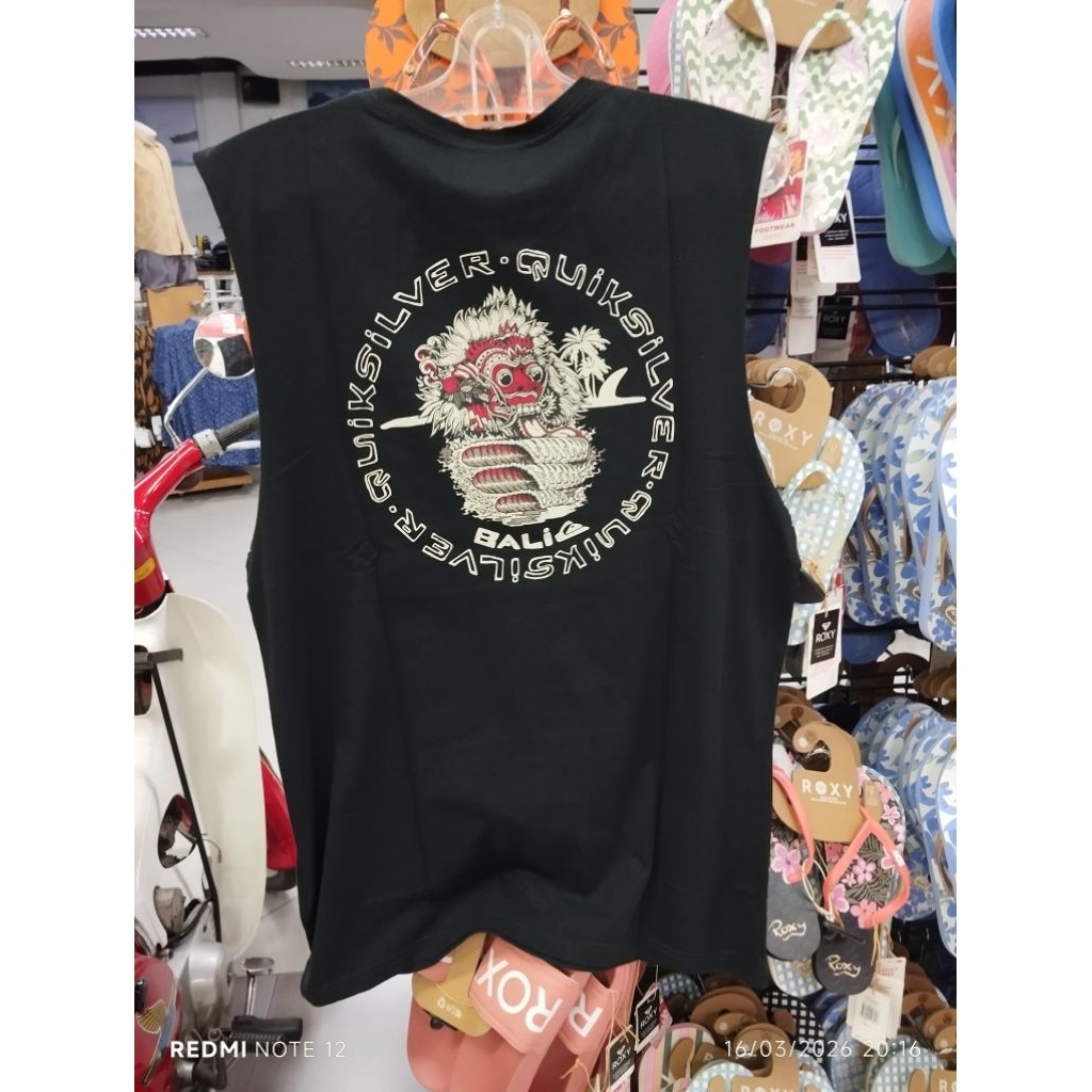 kaos singlet quiksilver Bali tank original