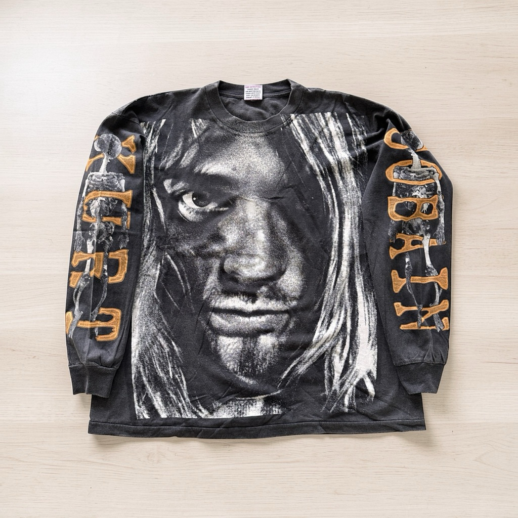 Kaos kurt cobain nirvana bootleg