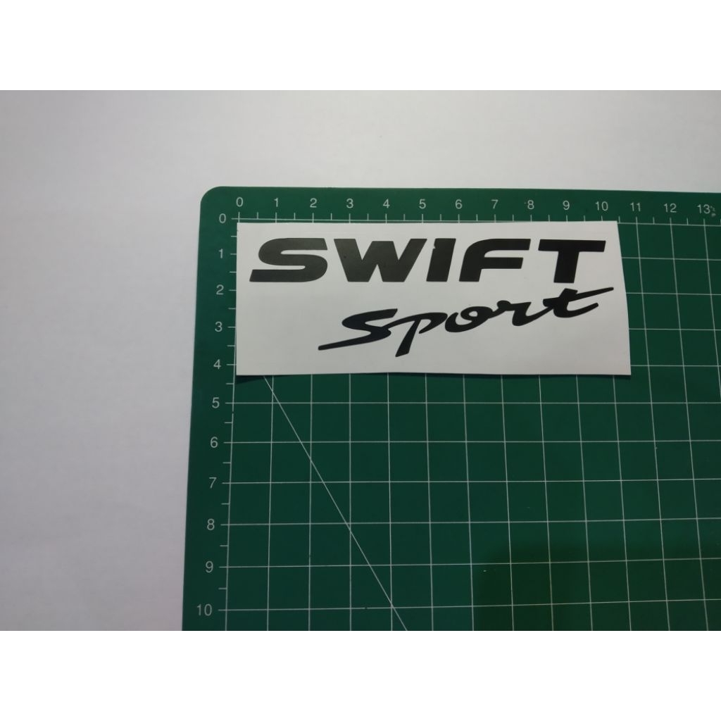 stiker cutting Swift sport