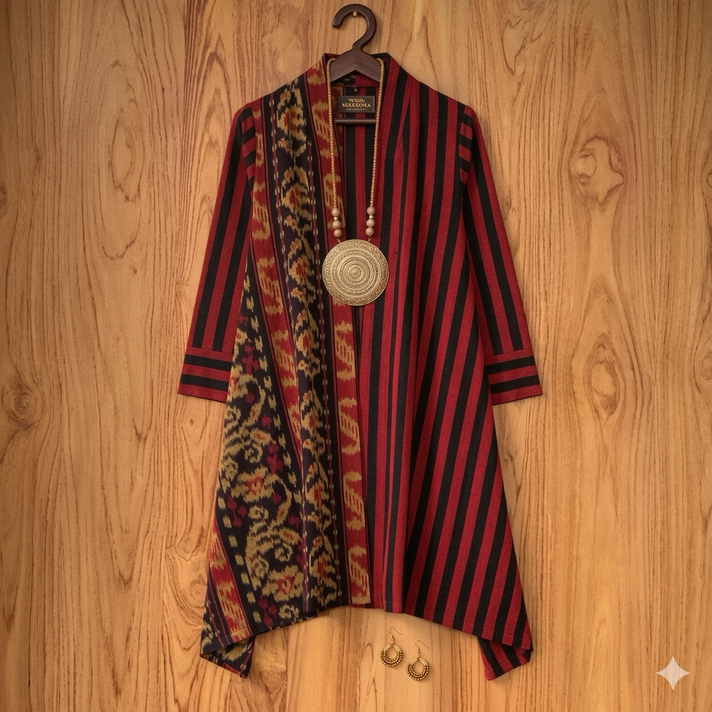 cardigan wanita kardigan tenun long outer wanita long outer pesta