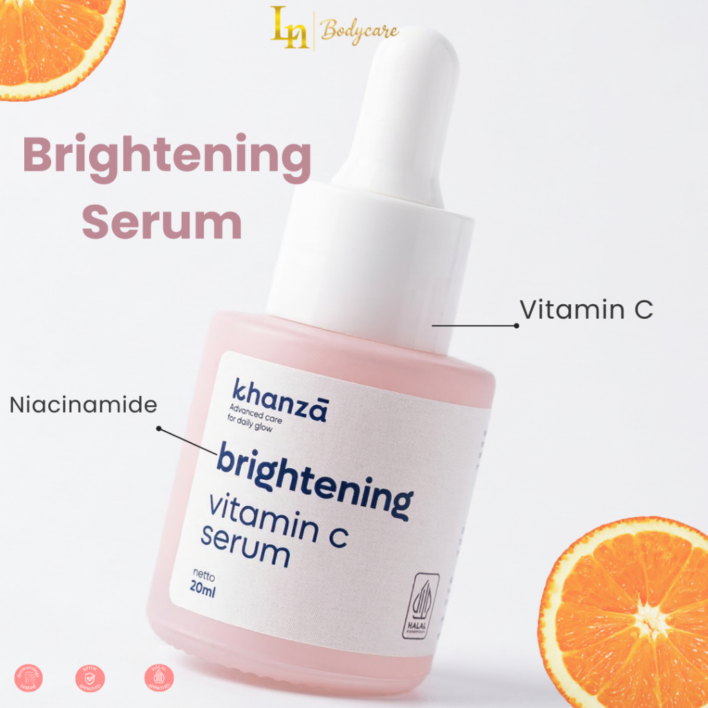 Serum Wajah LN Glowing Brightening BPOM All Skin 20ml Face Serum - Mencerahkan kulit