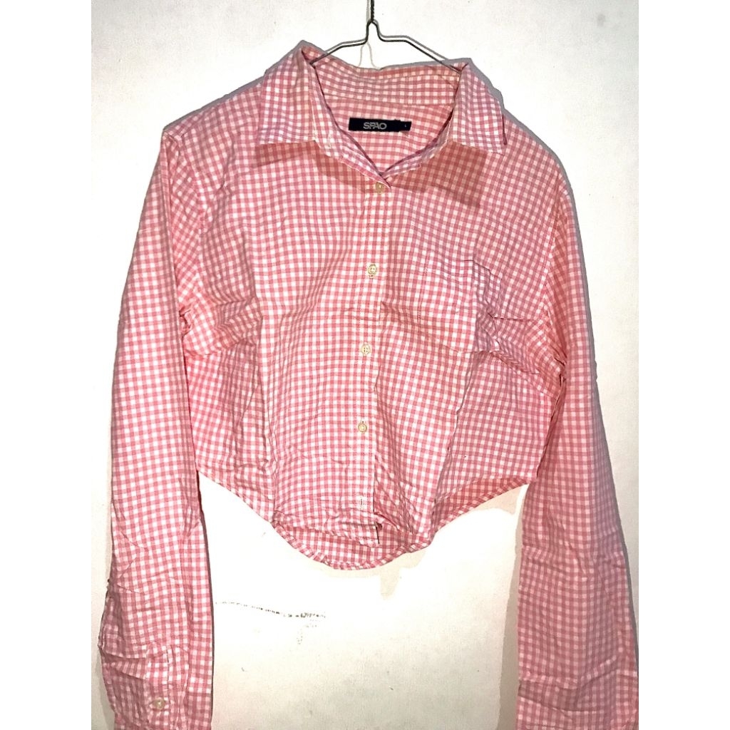 spao crop kemeja