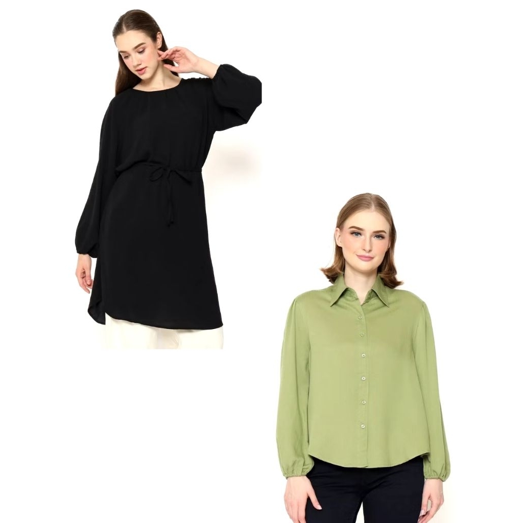Preloved Tunik dan kemeja Rodeo