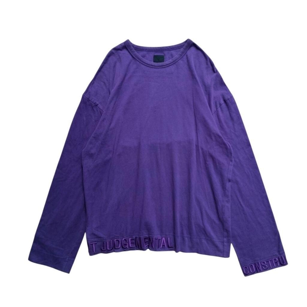 JUNN.J Poem oversize long sleeve tshirt