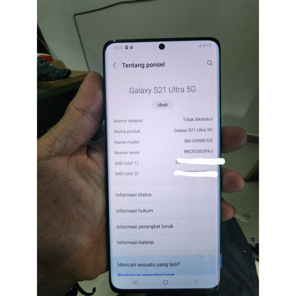 Lcd+Frem samsung s21 ultra