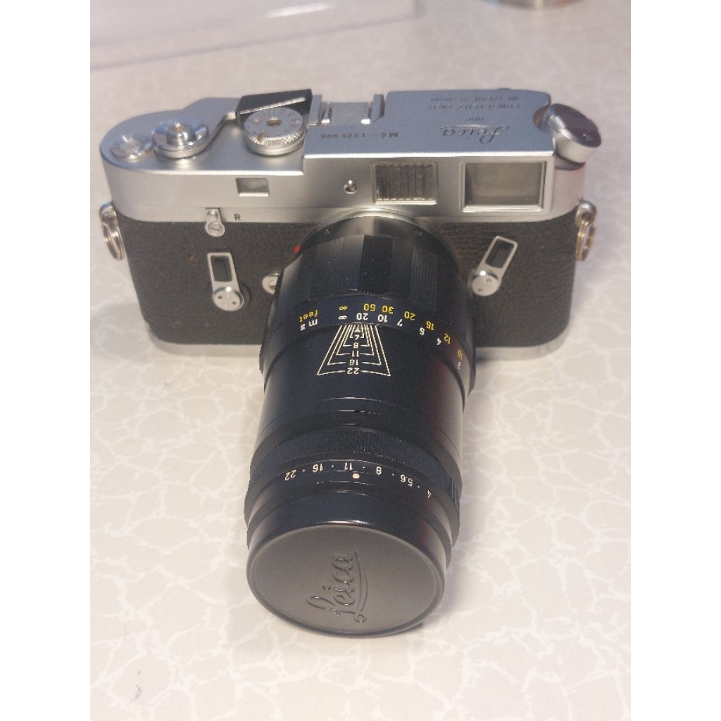 Camera manual / analog LEICA M4 1225 908 ERNST LEITZ GMBHWETZLAR GERMANY