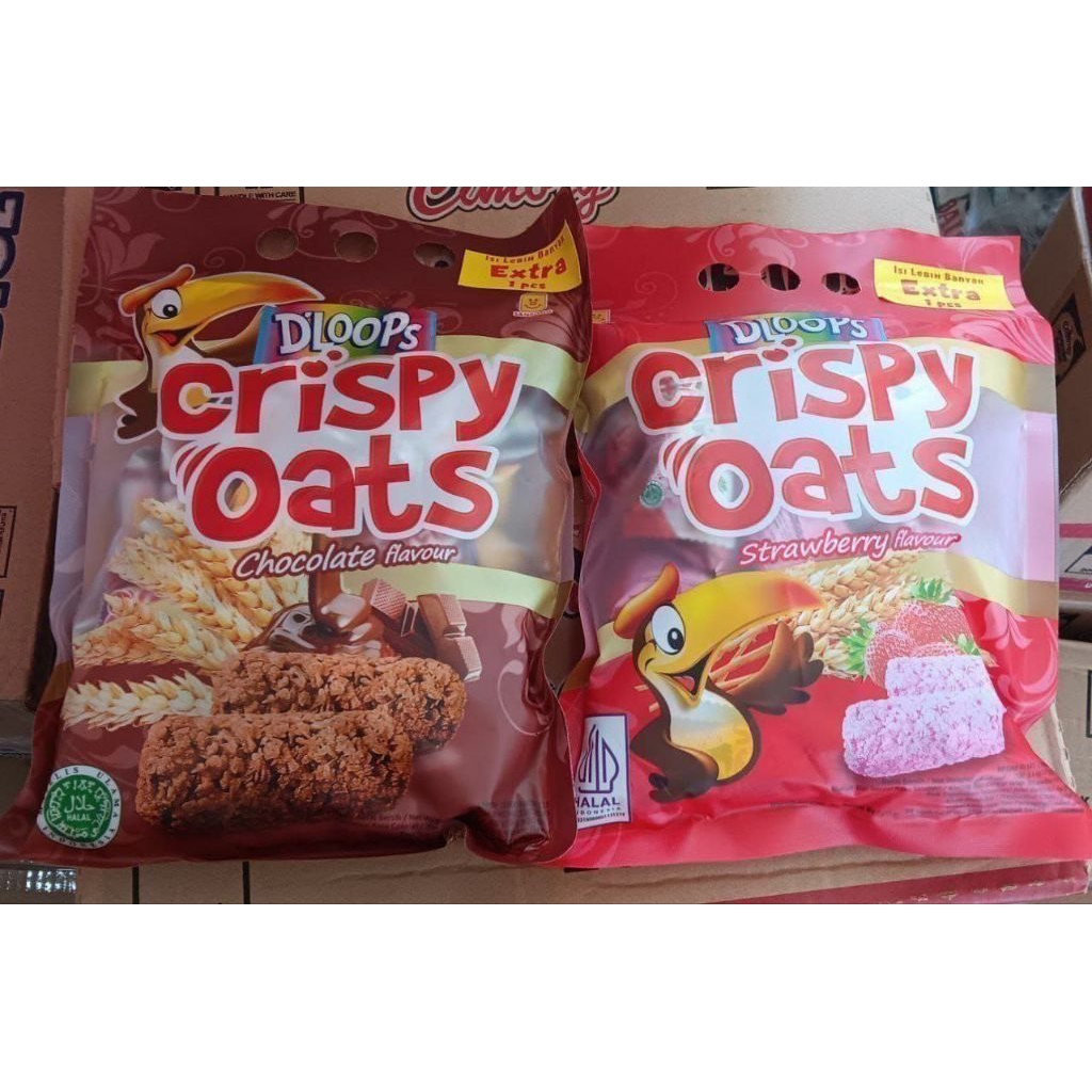 OATS CRISPY DLOOPS 200gr READY COKLAT