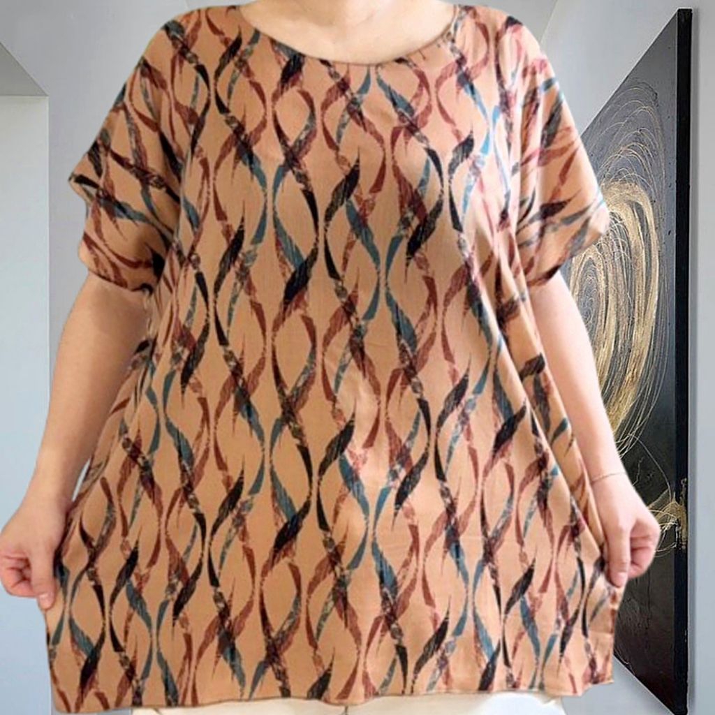 atasan baby doll jumbo LD 135 CM BIG SIZE atasan baju tidur jumbo wanita baju santai jumbo wanita bi
