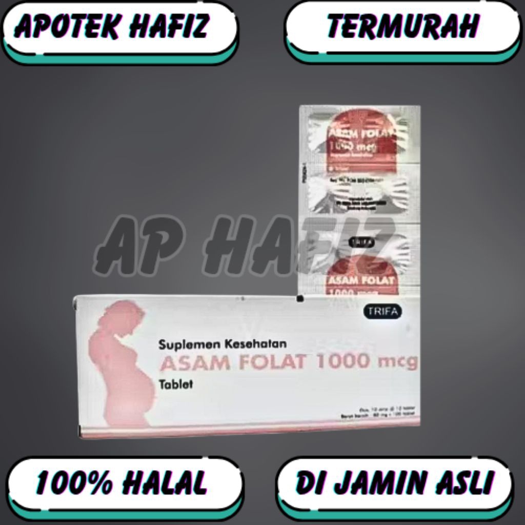 TRIFA ASAM FOLAT 1000 MG - BOX