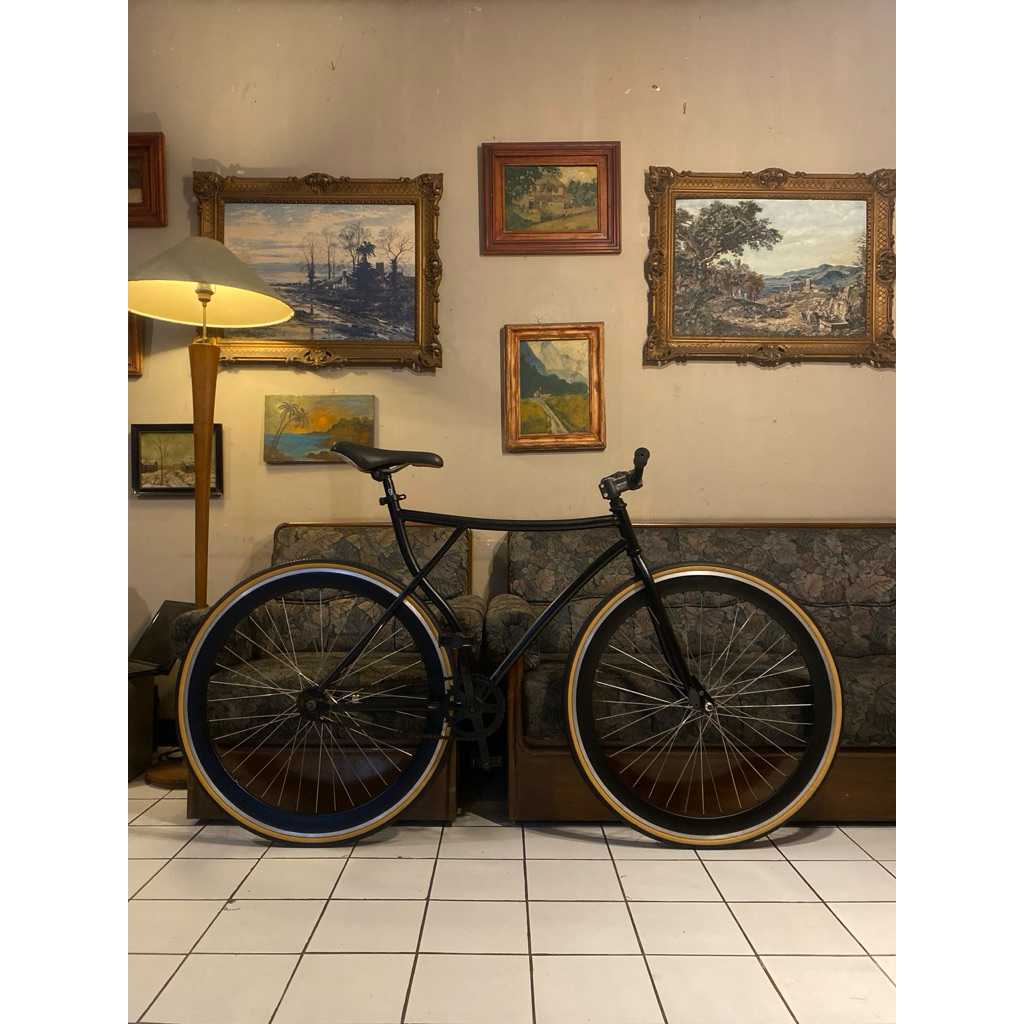 Sepeda Fixie Custom Fullbike 700c Doltrap Torpedo Luar Kota Cargo