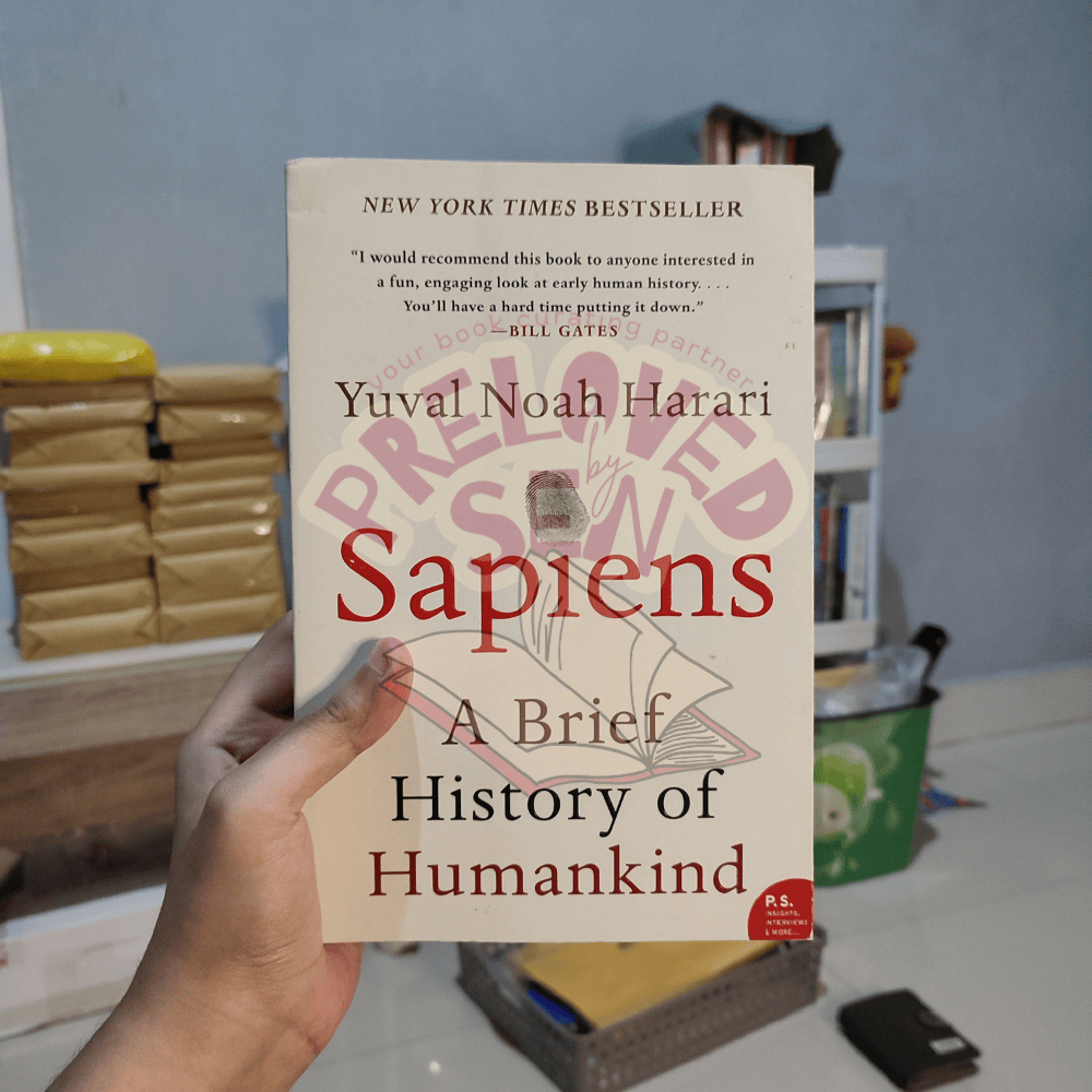 [BACA DESKRIPSI] SAPIENS COLORED EDITION BY YUVAL NOAH HARARI PRELOVED ENGLISH NOVEL BOOKS BOOK BUKU