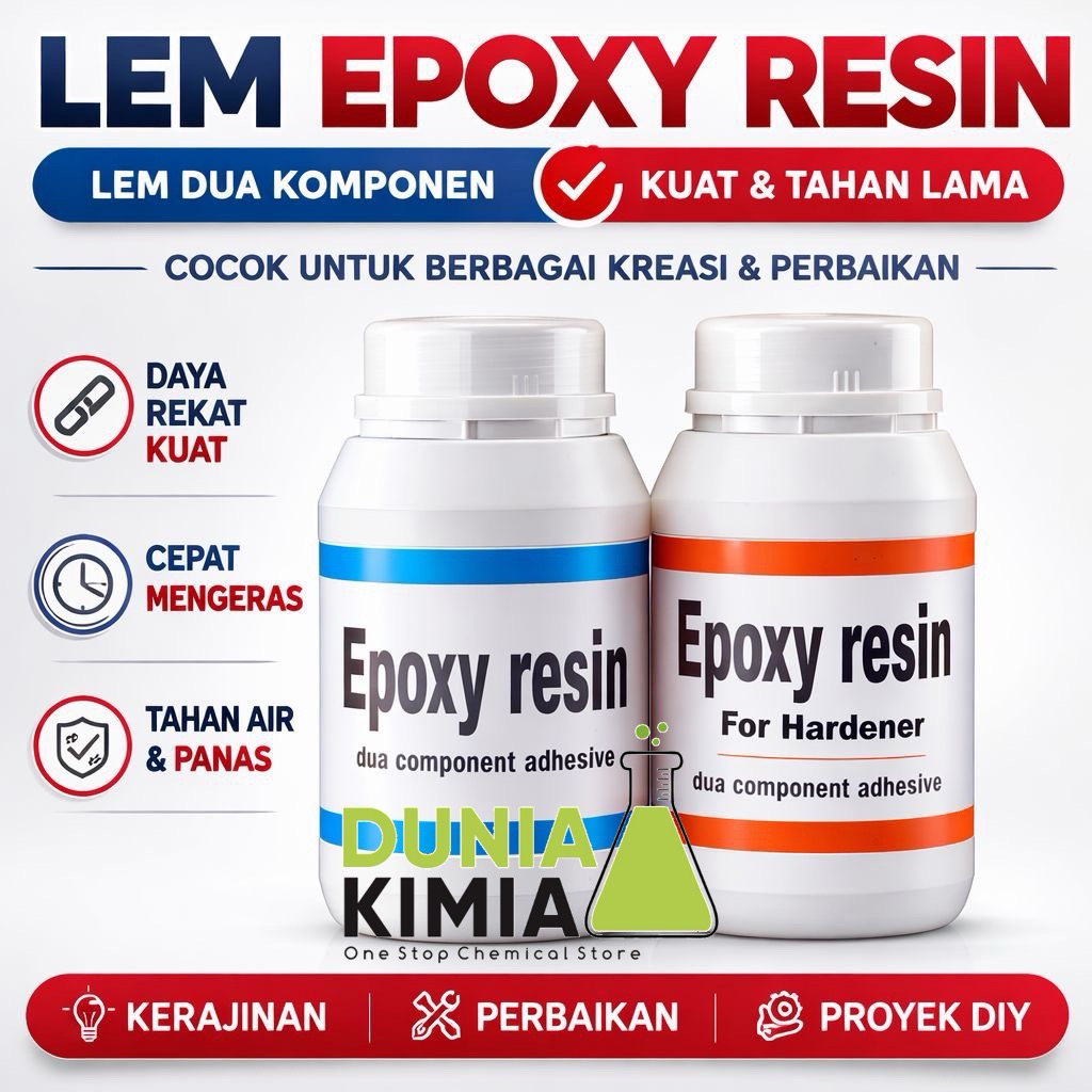 Lem Epoxy Resin Non Sag - Lem Beton - Lem Material - Perekat Serbaguna