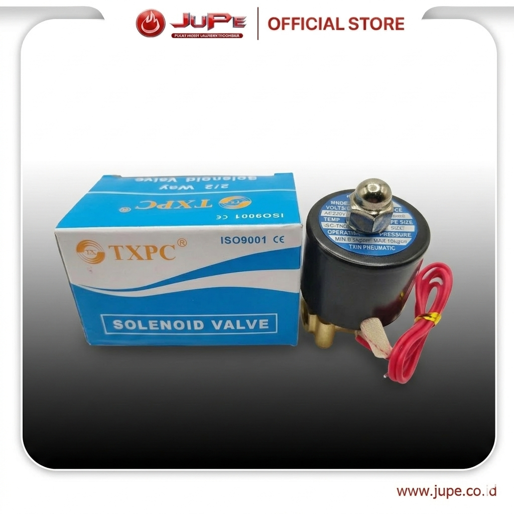 Solenoid Valve 1/4 inch 220VAC TXPC