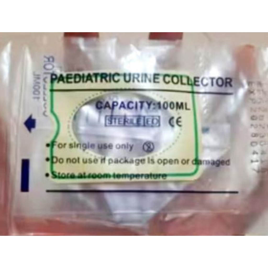 Urine collector / kantong urine pediatric 100ml