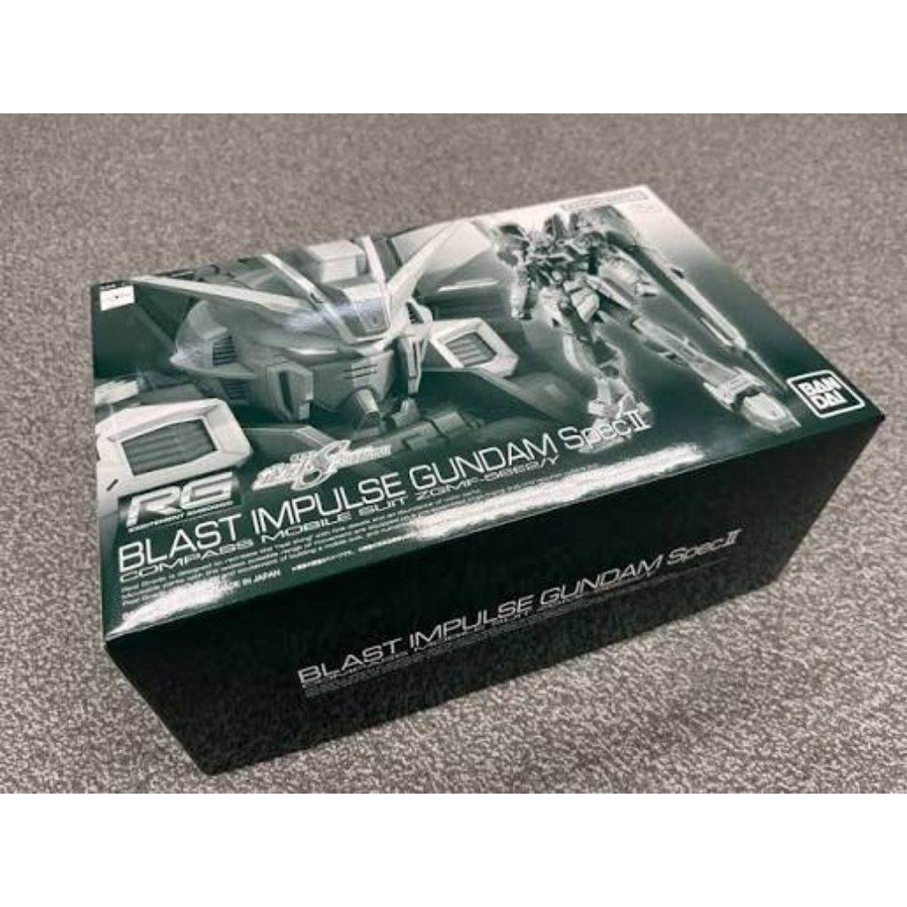 RG Blast Impulse Spec2 Spec II bandai pbandai not bukan eagle model YJL mg pg hg 100 144 60 72 force