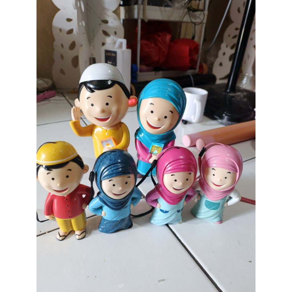 preloved hafiz hafizah doll junior mainan edukasi anak al qolam