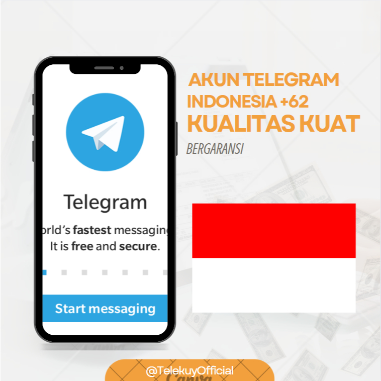 Akun Telegram Indonesia Murah Siap Pakai dan Garansi Login
