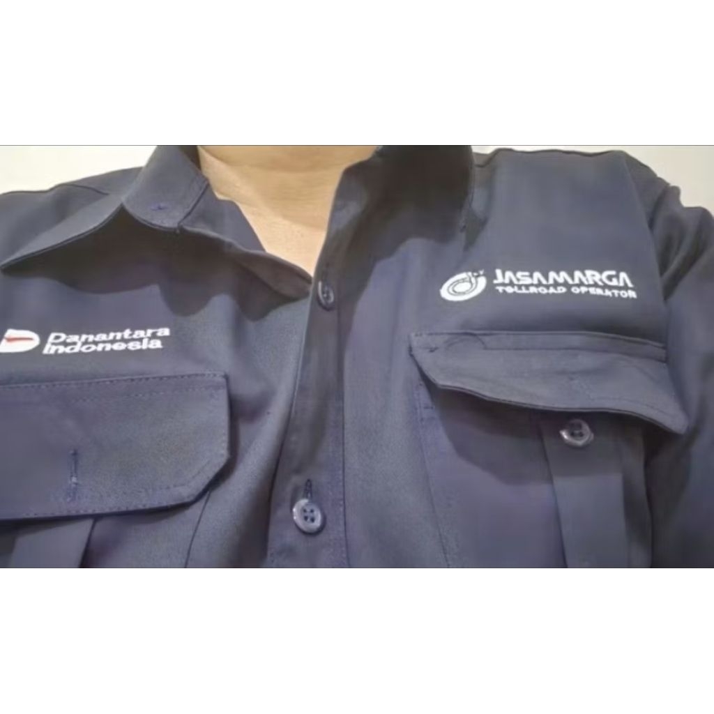Kemeja Danantara Jasa Marga Baju Danantara Jasa Marga Seragam Danantara Jasa Marga Navy