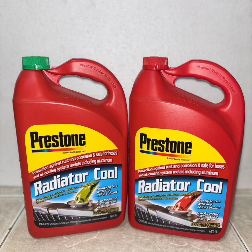 [PRESTONE] RADIATOR COOLANT 4L HIJAU/MERAH