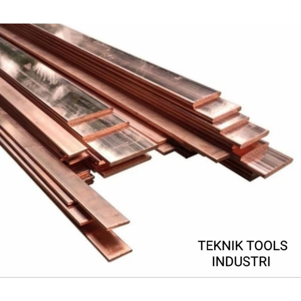plat strip busbar tembaga 1,5mm x  15mm x 1000mm