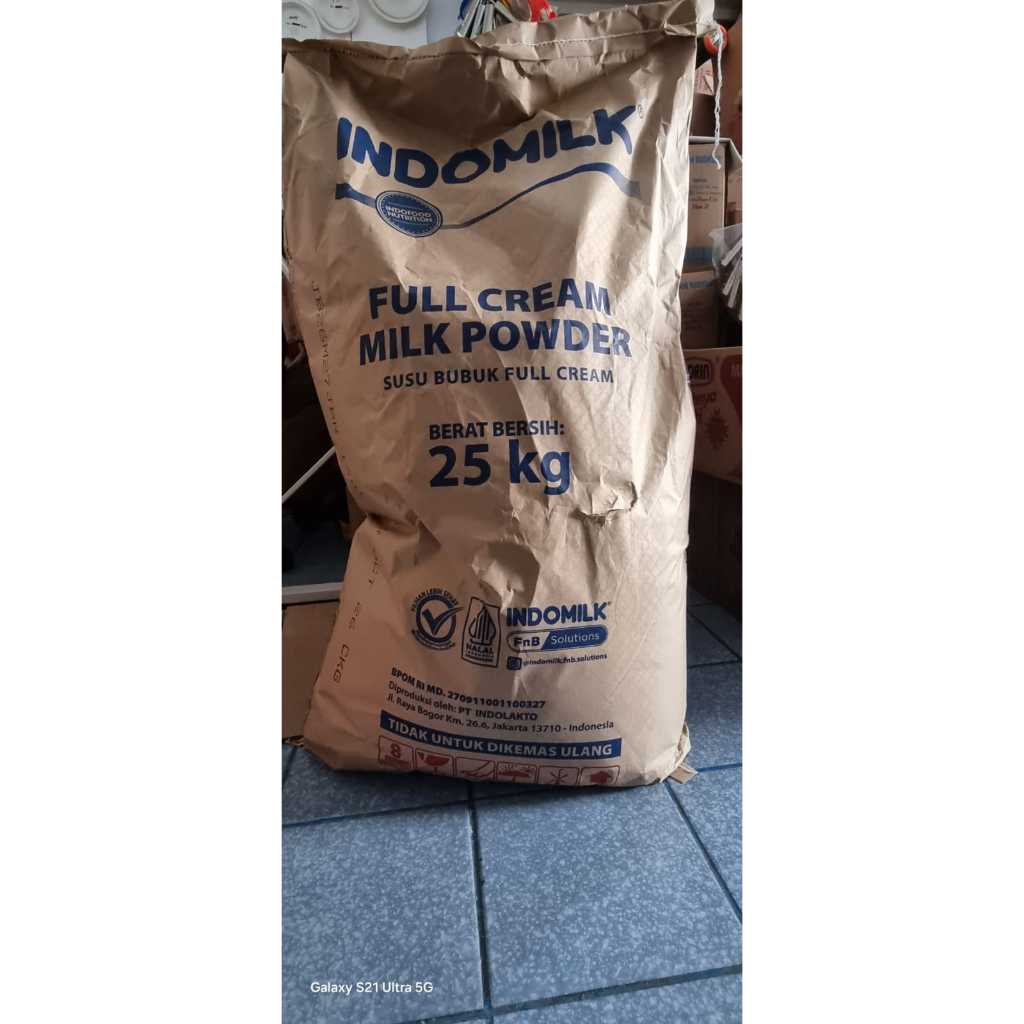 INDOMILK SUSU BUBUK 25KG - REPACK 100G - 1KG