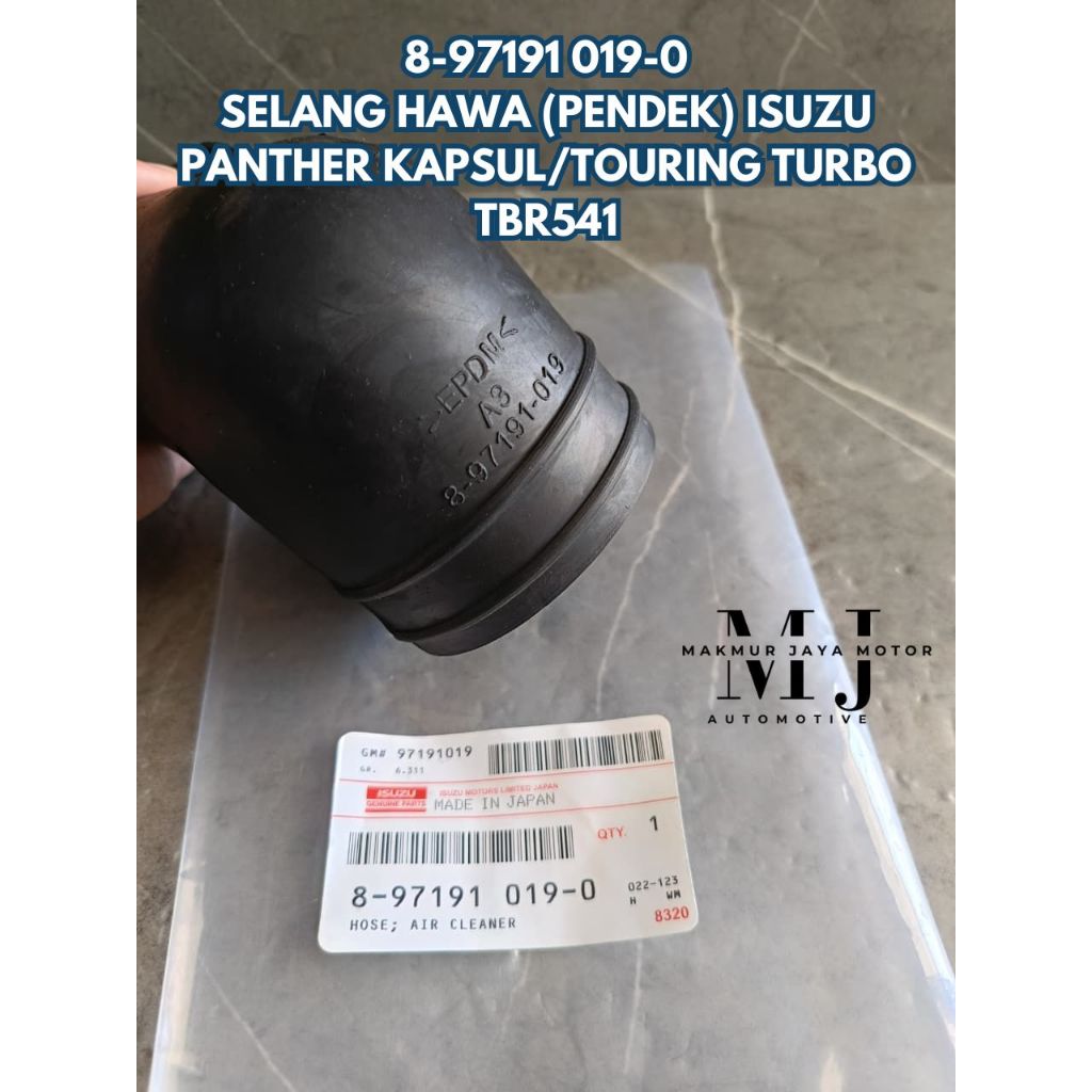 SELANG HAWA PHANTER CAPSUL TBR541 PENDEK 8-97191-019-0