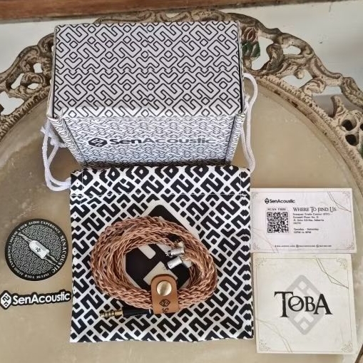 Senacoustic Toba 8 braid 2 pin 0,78 jack 4,4 Nobunaga labs