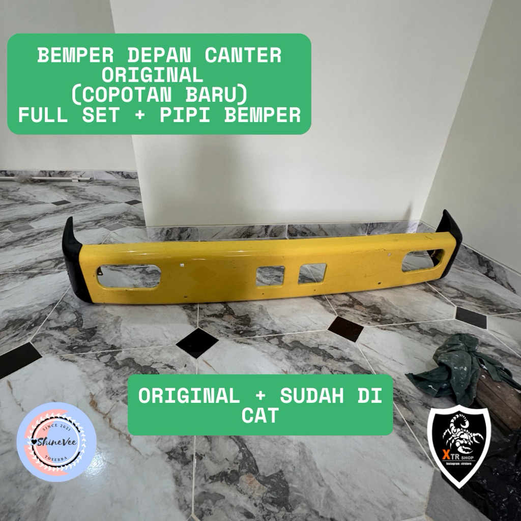 Bemper depan canter asli / bemper depan ps125 original copotan baru / Bemper depan canter ps110 / Be