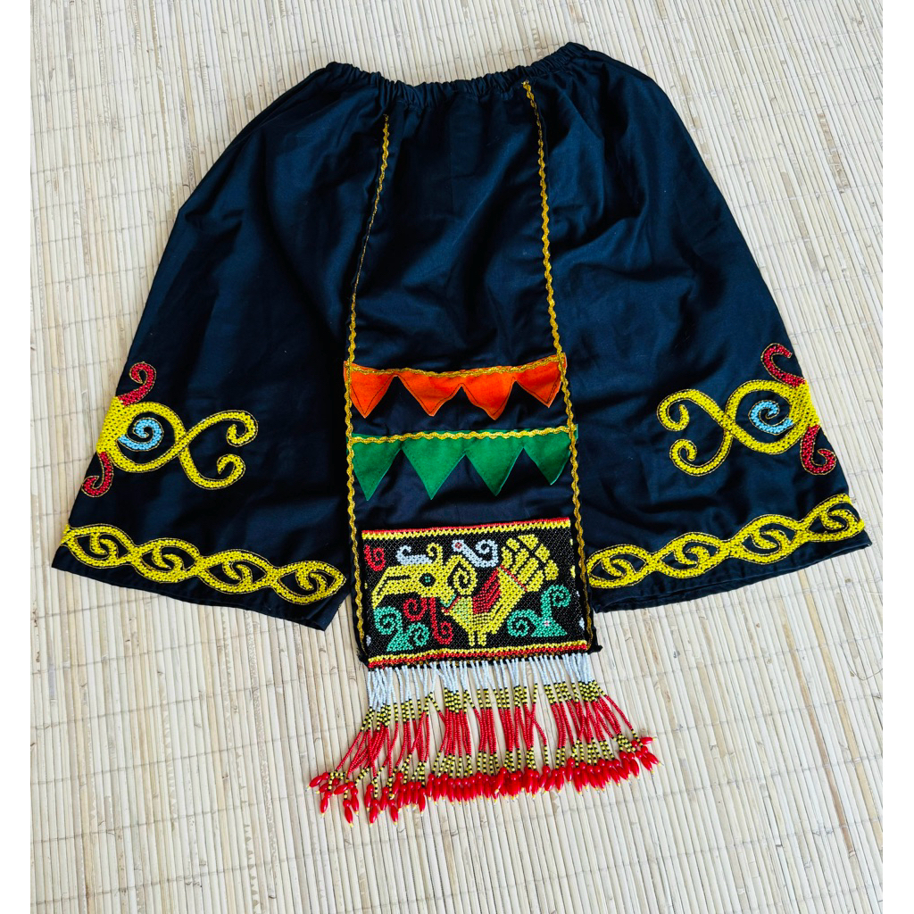 Manika Kaltim - Celana Cawat Full Manik Pria Dewasa Dayak Kalimantan