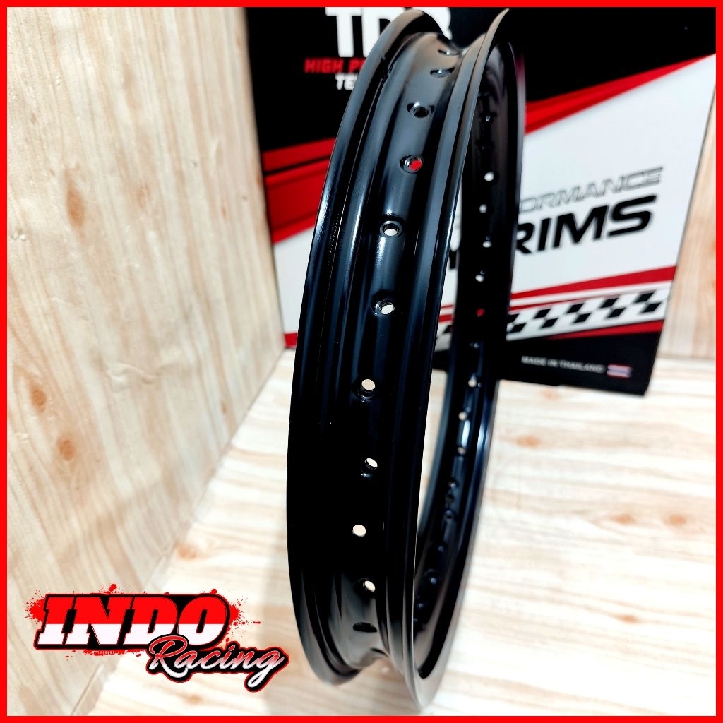 VELG TDR RACING WX RING 18 160 185 WARNA HITAM ORIGINAL TDR RACING