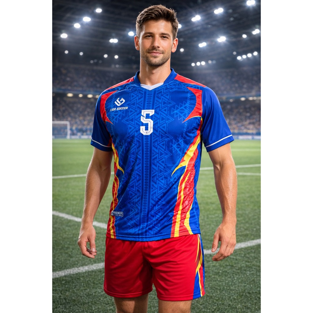 KOSTUM BOLA ISI 18 STEL PRINTING HYGET